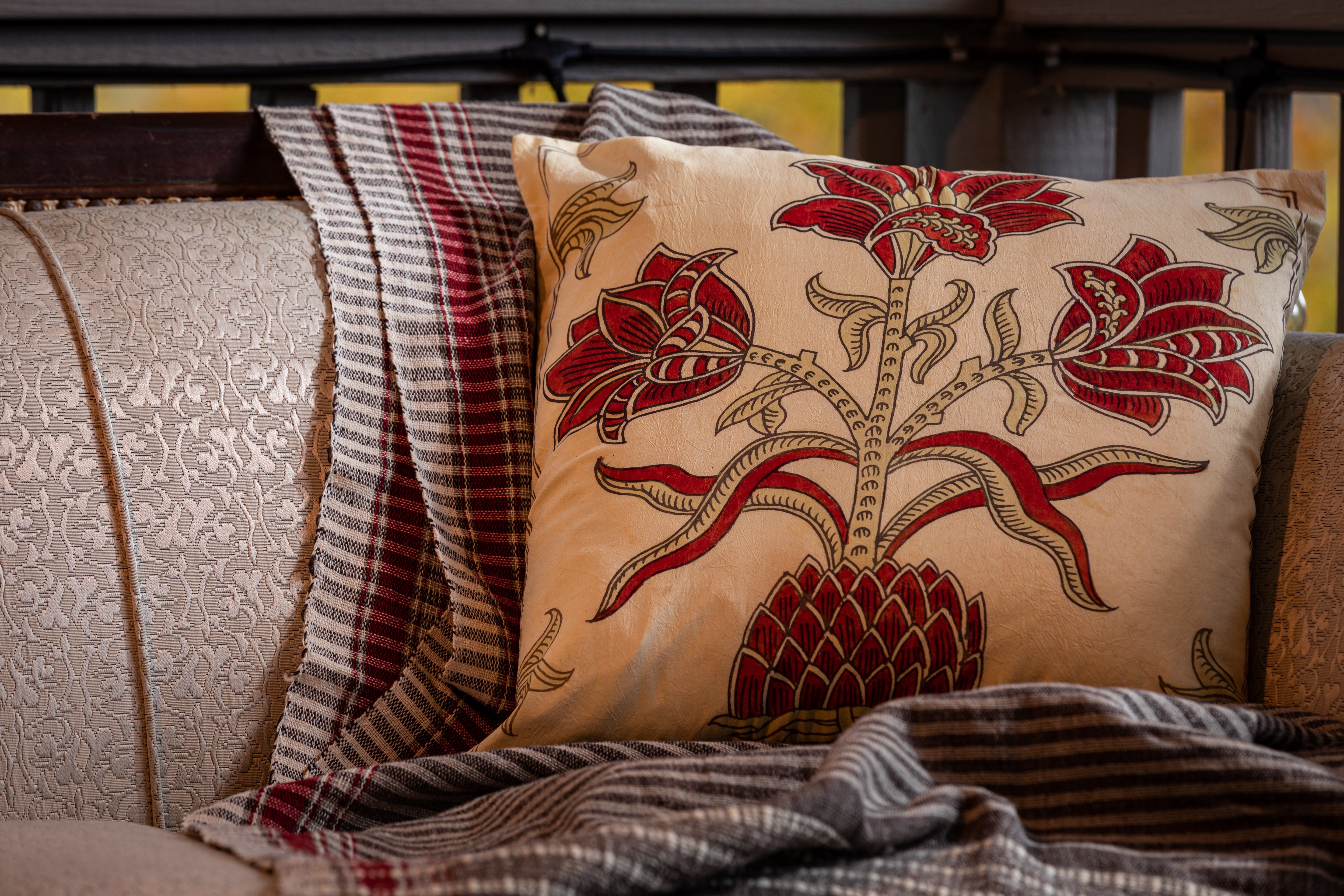 Turkish Tulip Pillow Cover