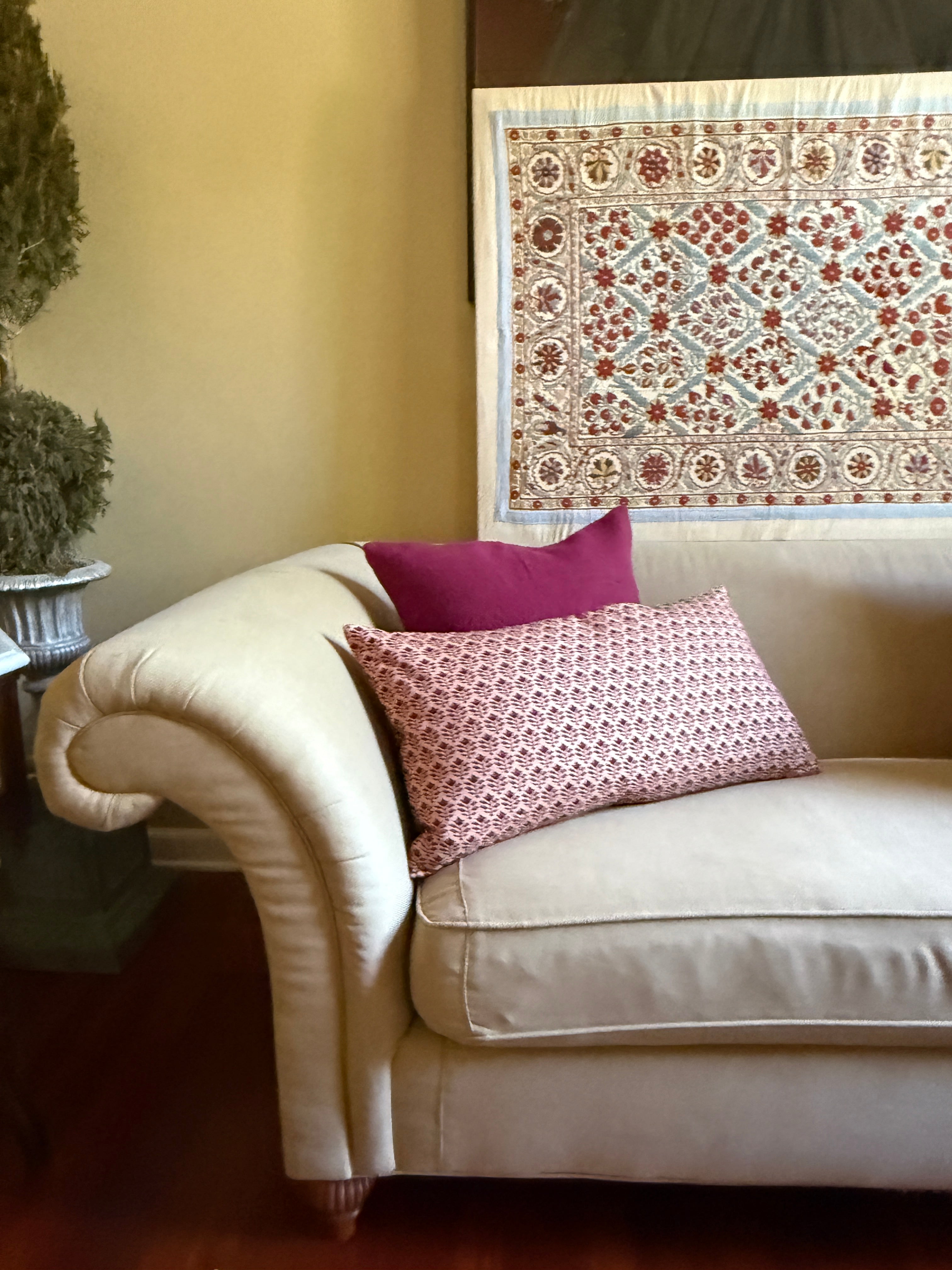Provence Plum Decorative Pillow Cover