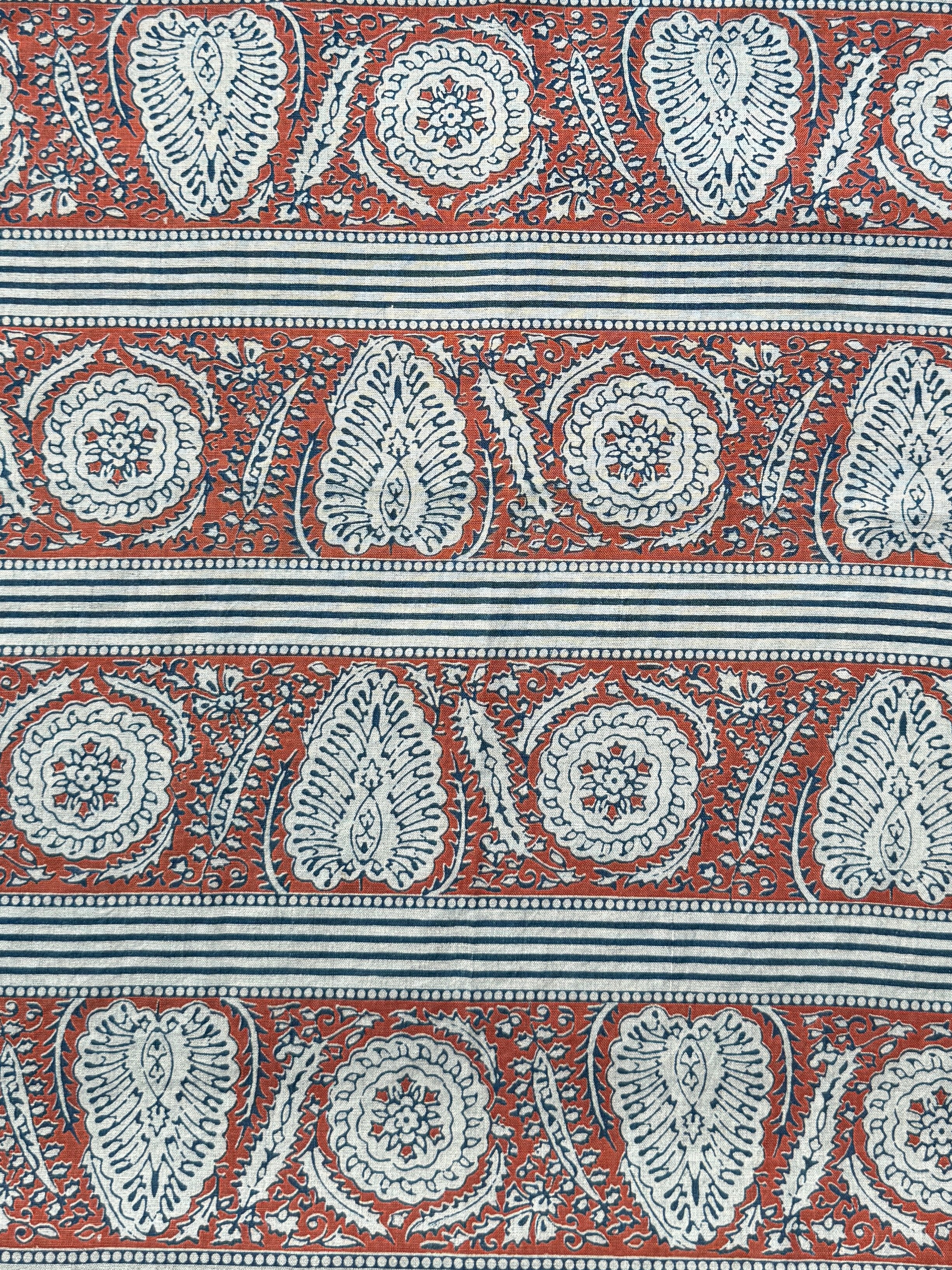 Istanbul Indigo & Brick Red