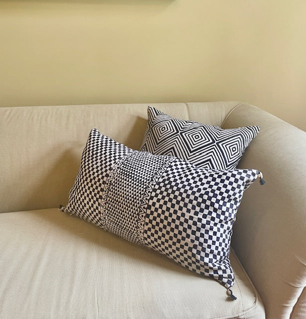 Ashante Charcoal Decorative Pillow