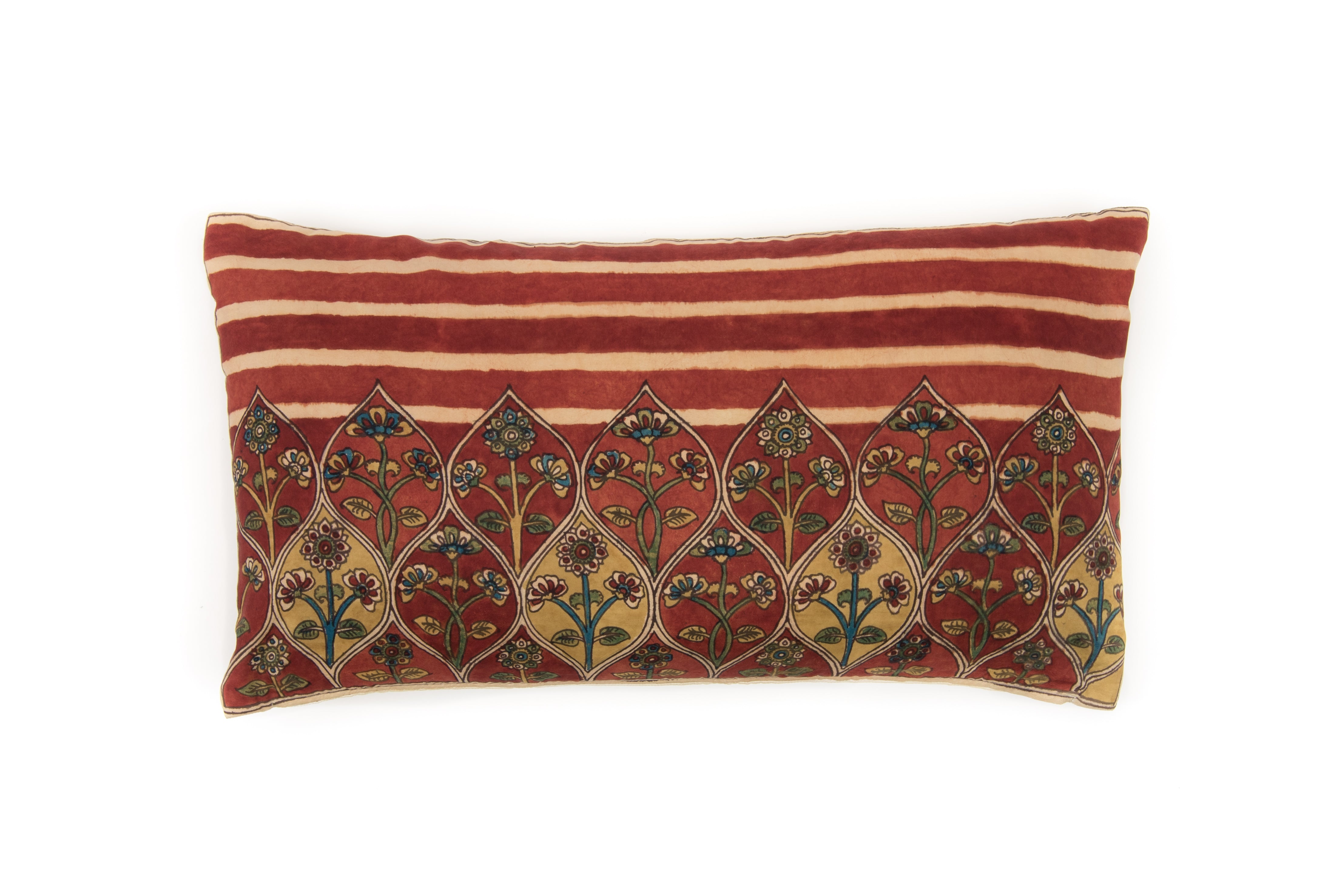 Jaipur Silk Lumbar Pillow Cover