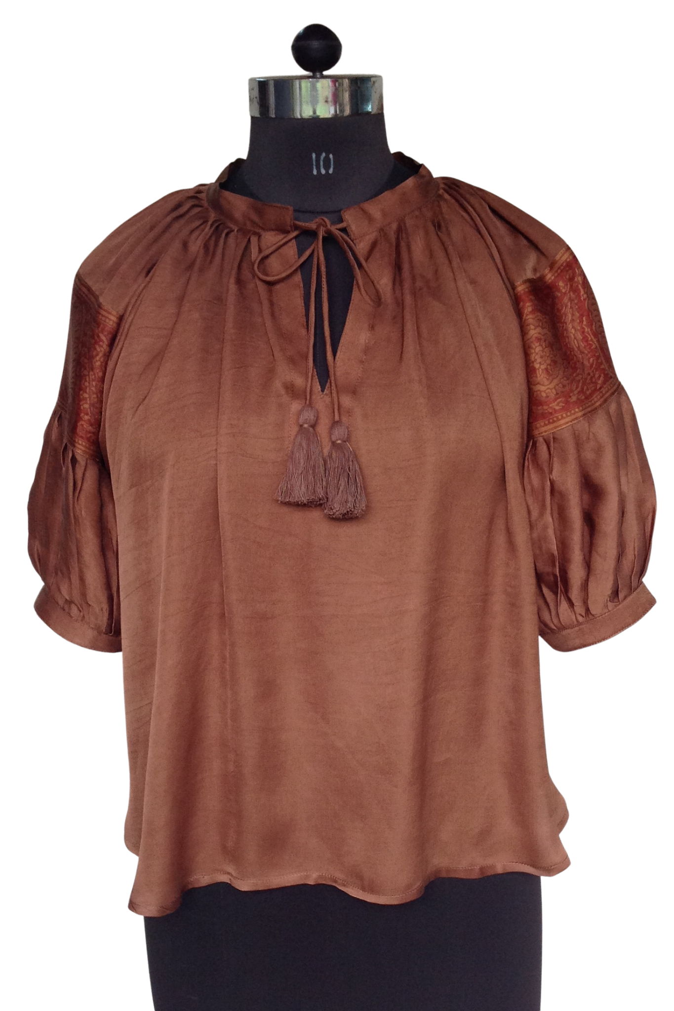 Salma Blouse In Sandalwood