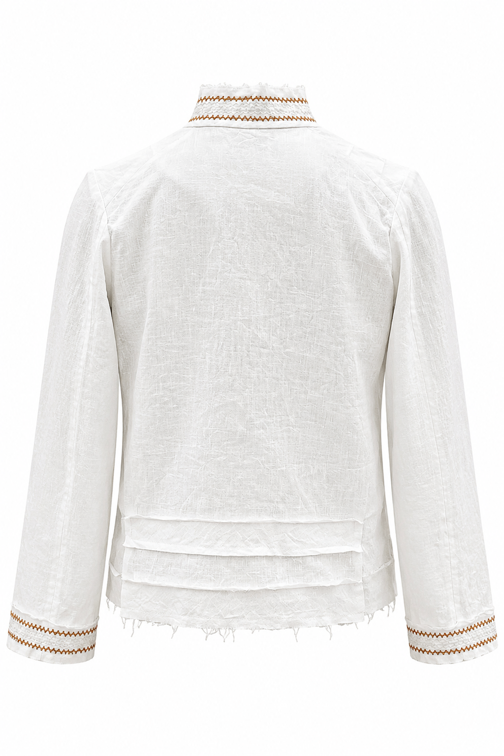 Urban Jacket Shell Ochre Embroidery