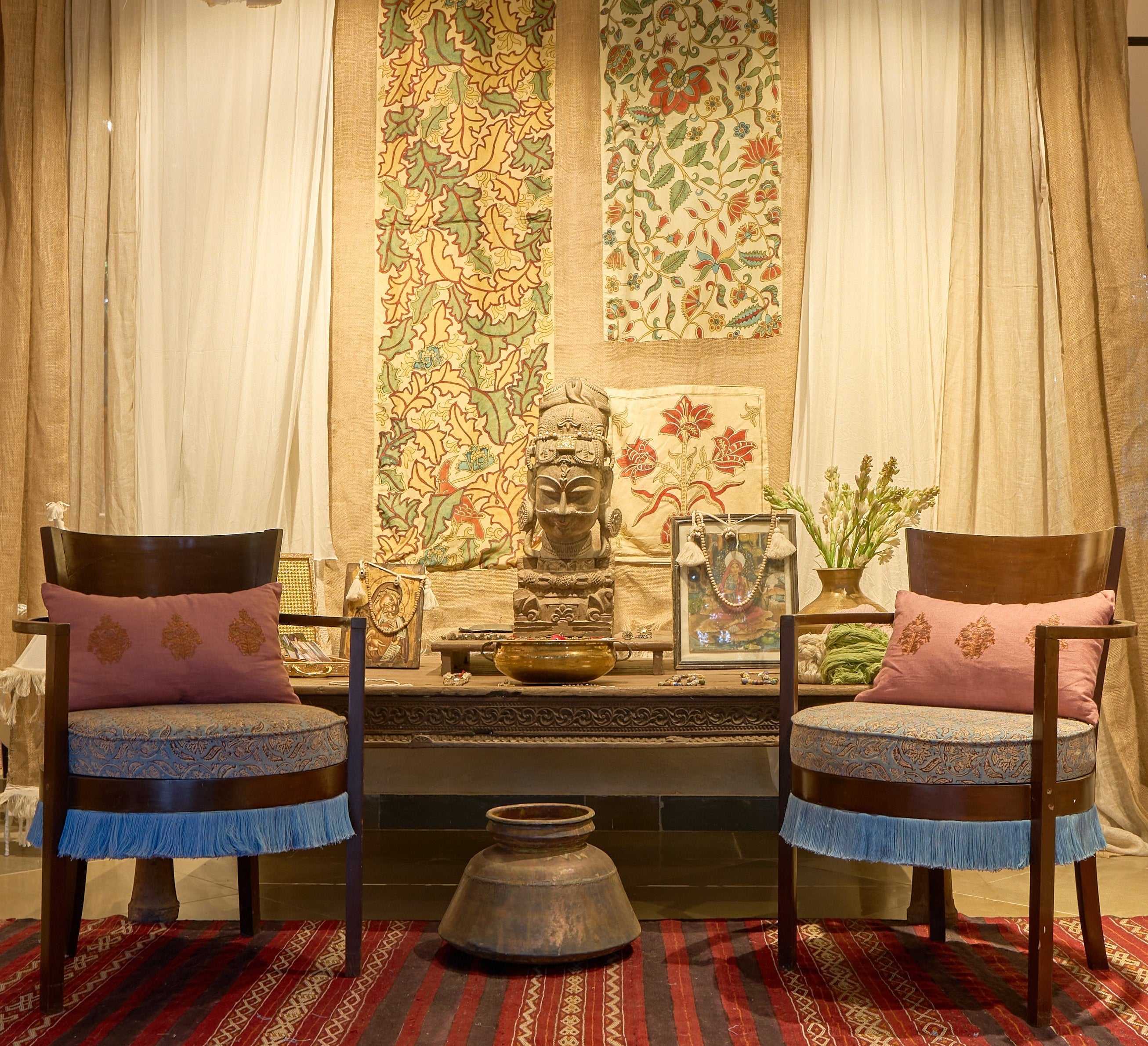 home textiles at design studio of alamwar