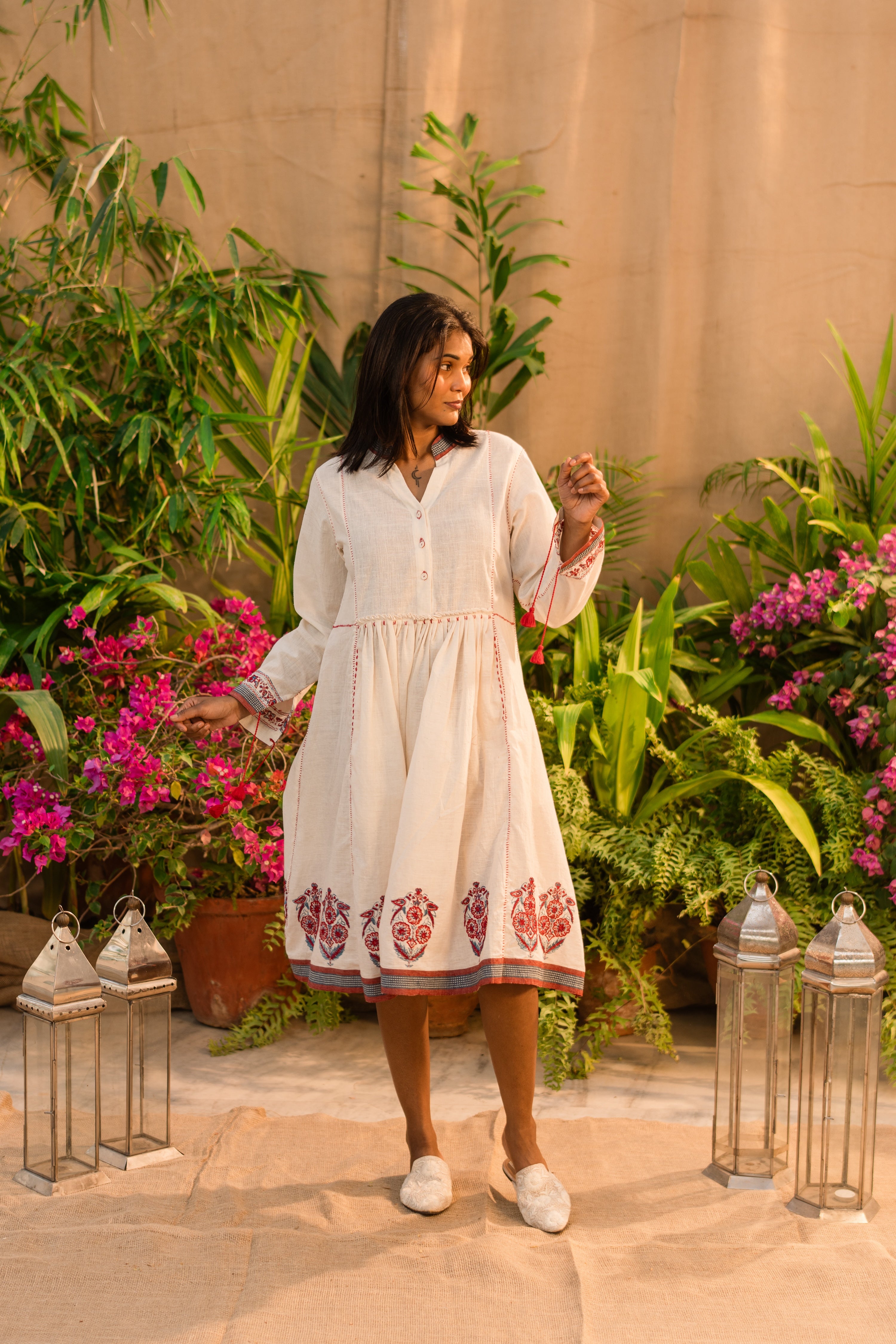 Tamara Parakeets Summer Dress