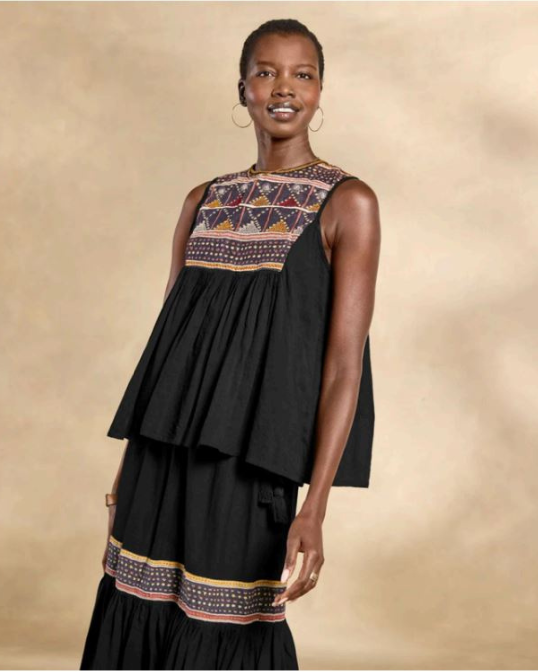 Mallorca Charcoal Skirt