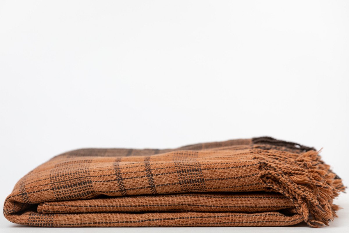 BK Cinnamon / Espresso Handwoven Bedspread