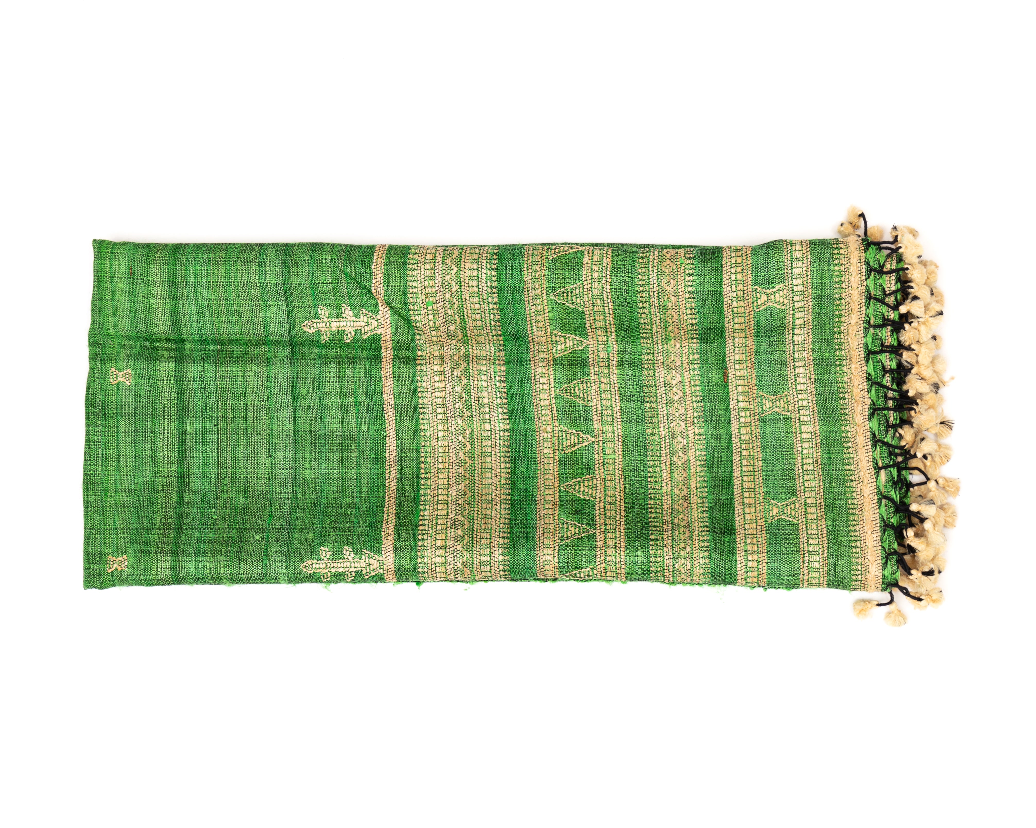 Kutch Green Throw
