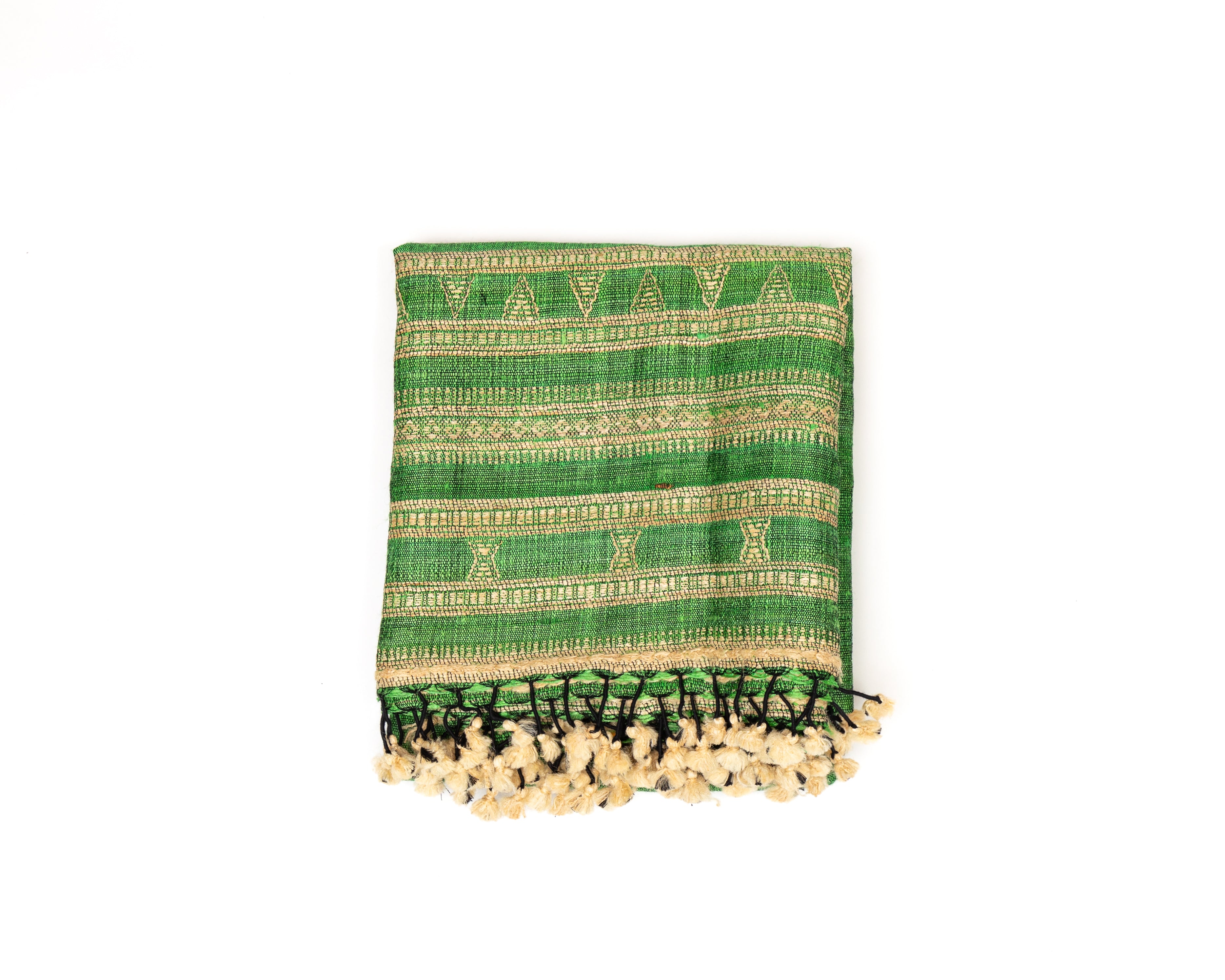Kutch Green Throw