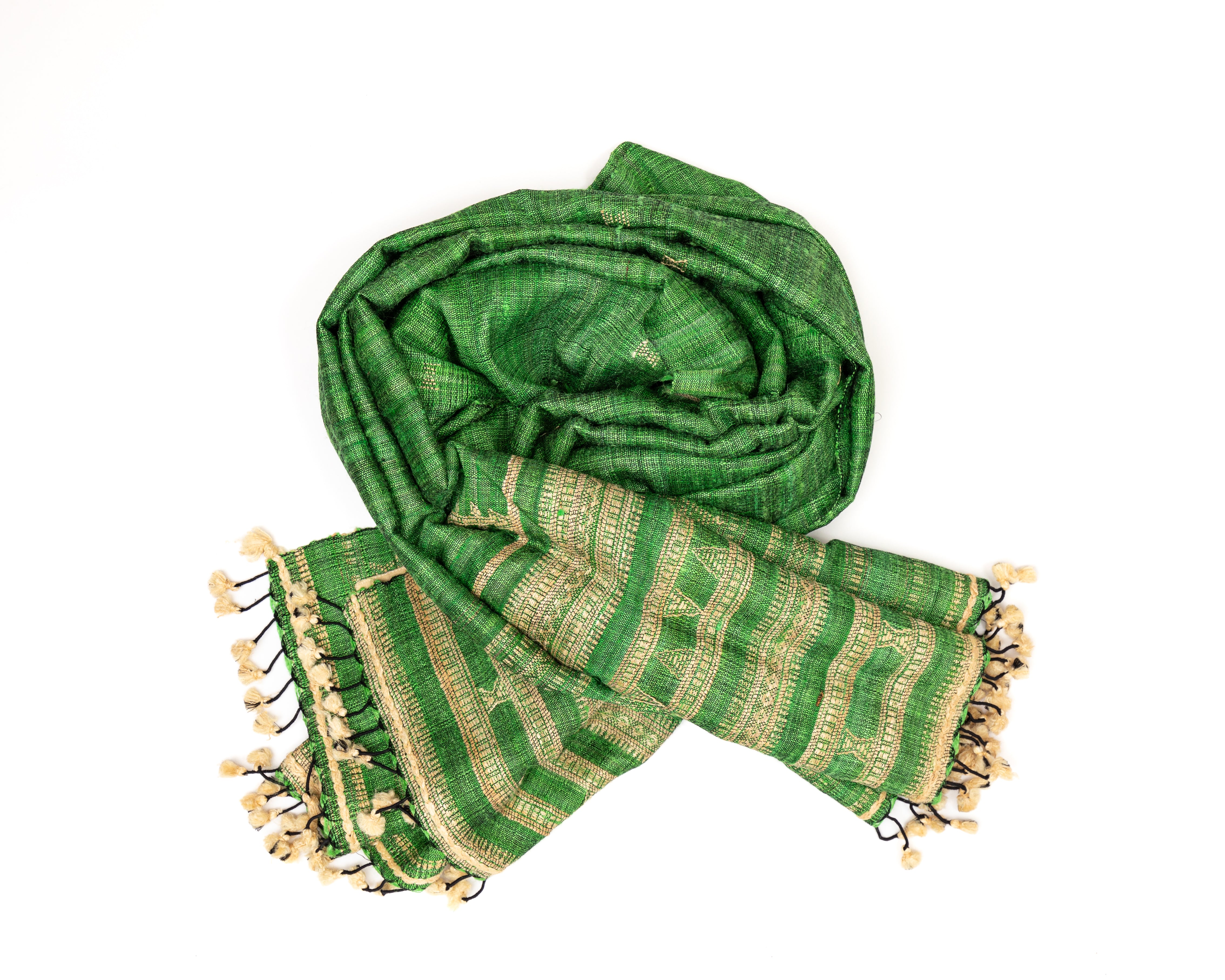 Kutch Green Throw