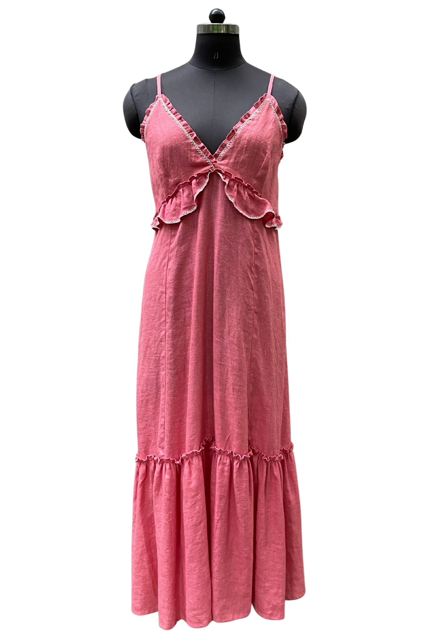 Amara Top Tomato with Embroidery