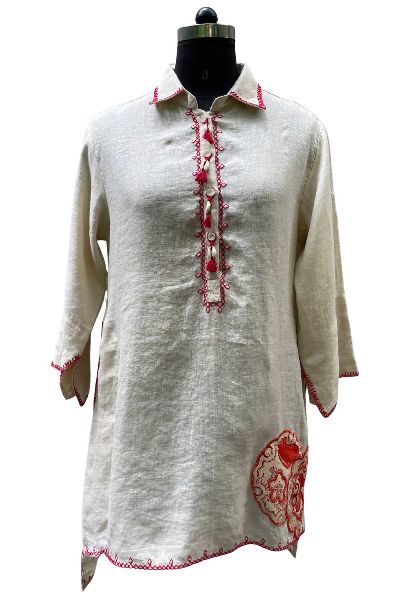 Brisa Teastain with Embroidery