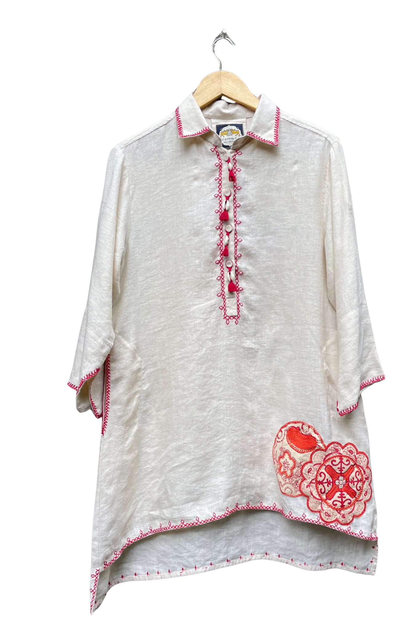 Brisa Teastain with Embroidery