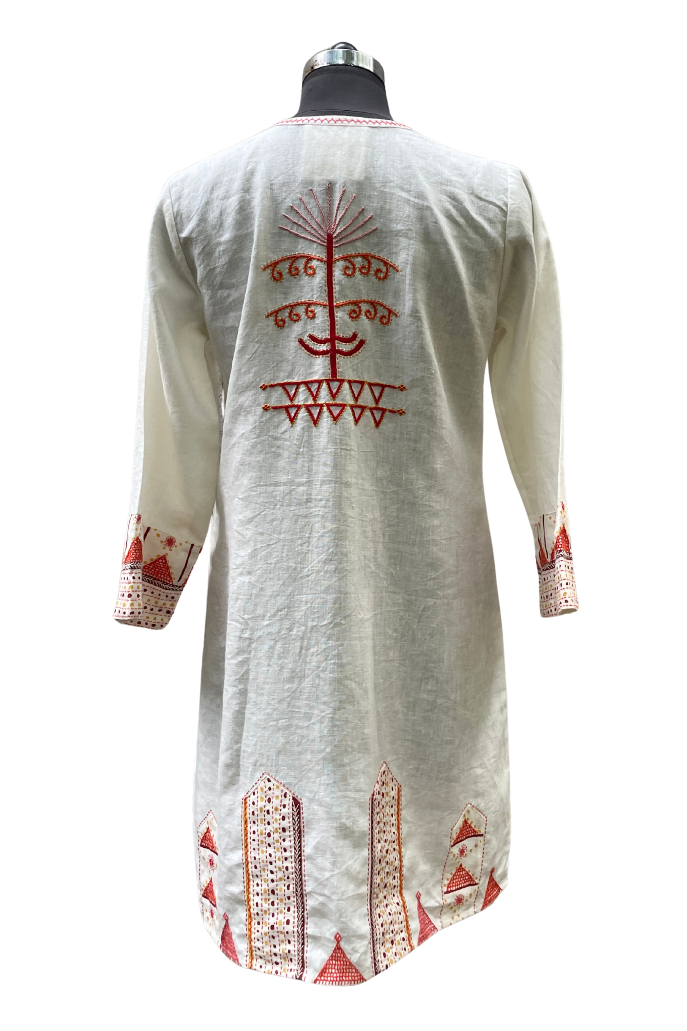 Durga Tunic Shell with Embroidery