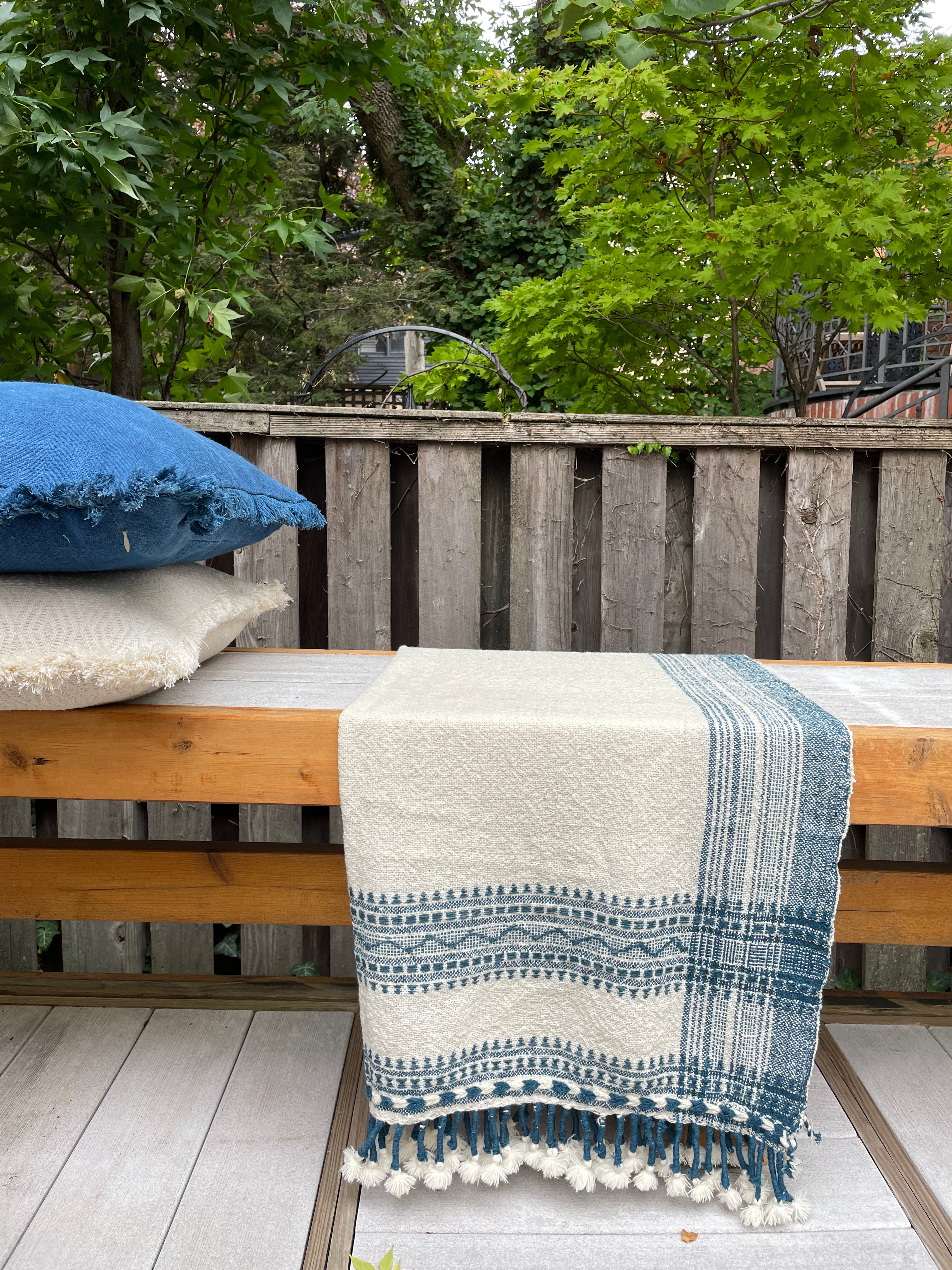 Prayag Indigo Decorative Pillow Cover