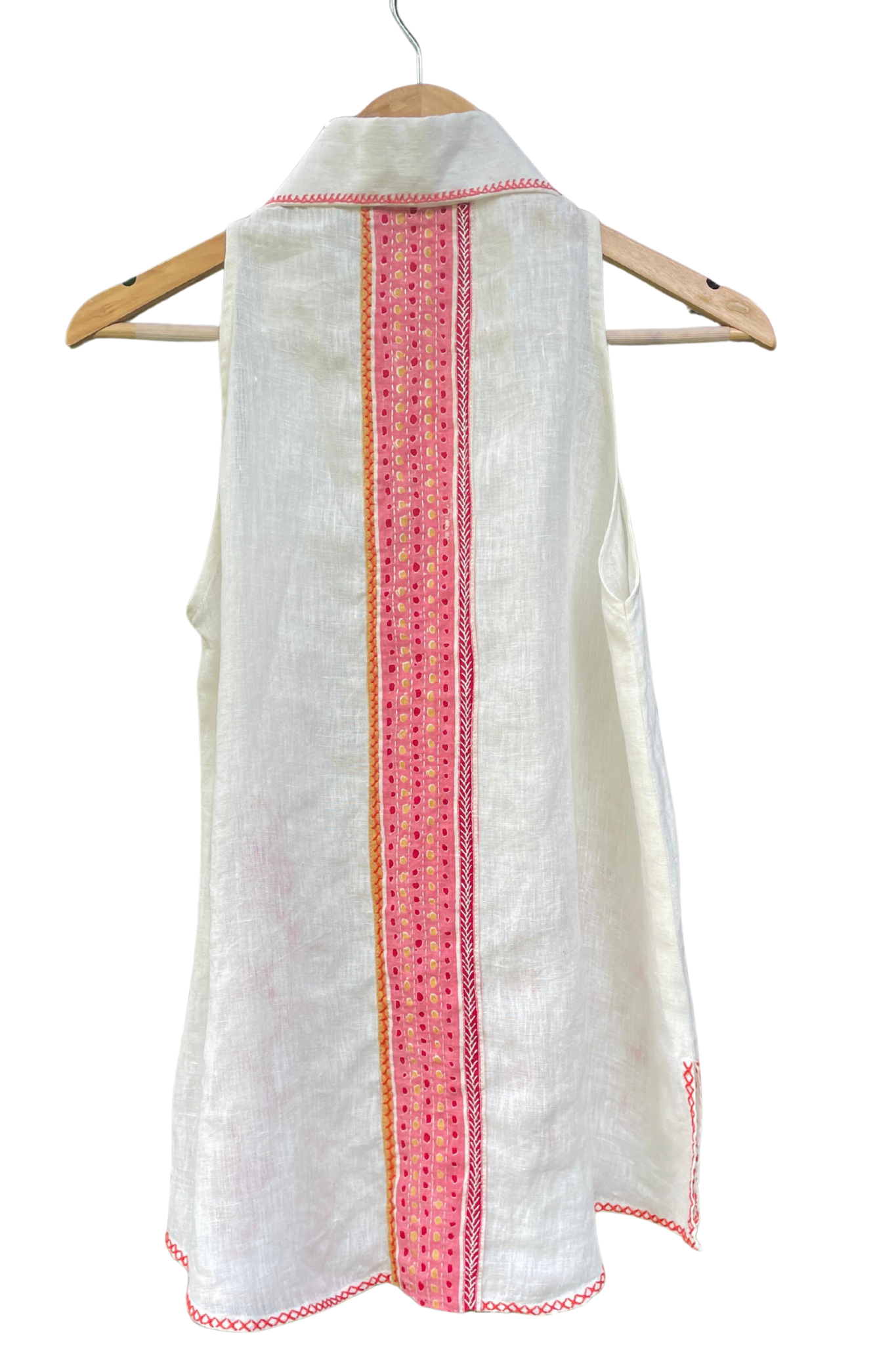 Manju Top Shell with Embroidery