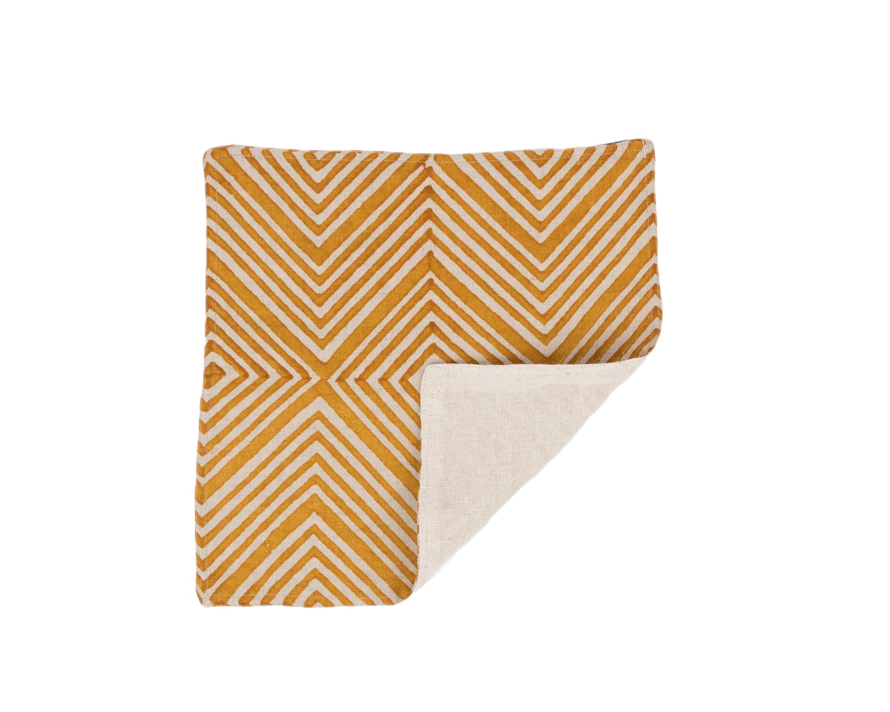 Ocher Linen Towel Set