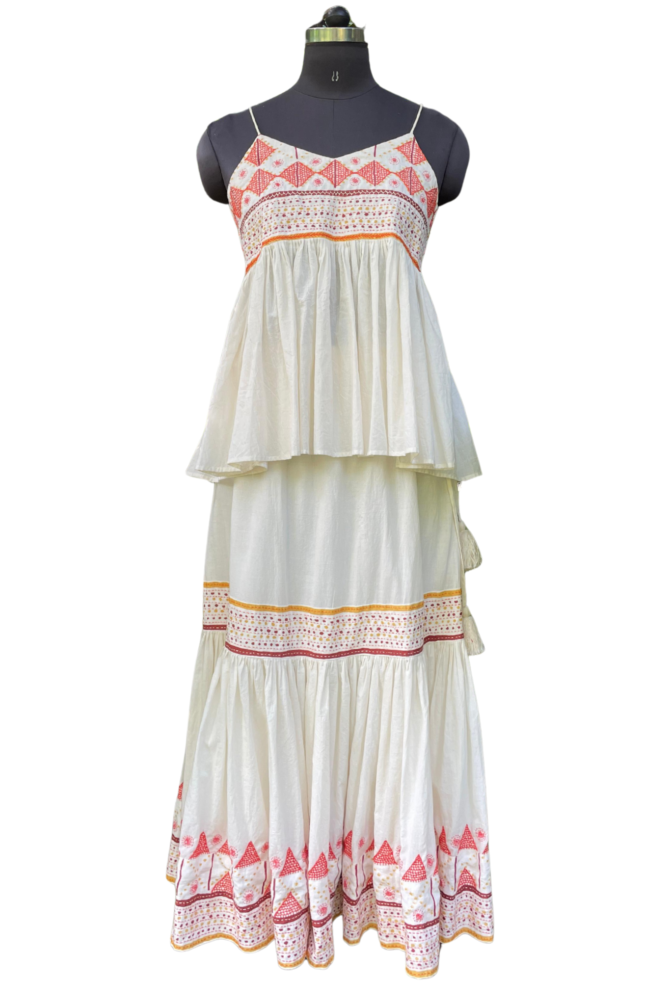 Mallorca Skirt with Embroidery