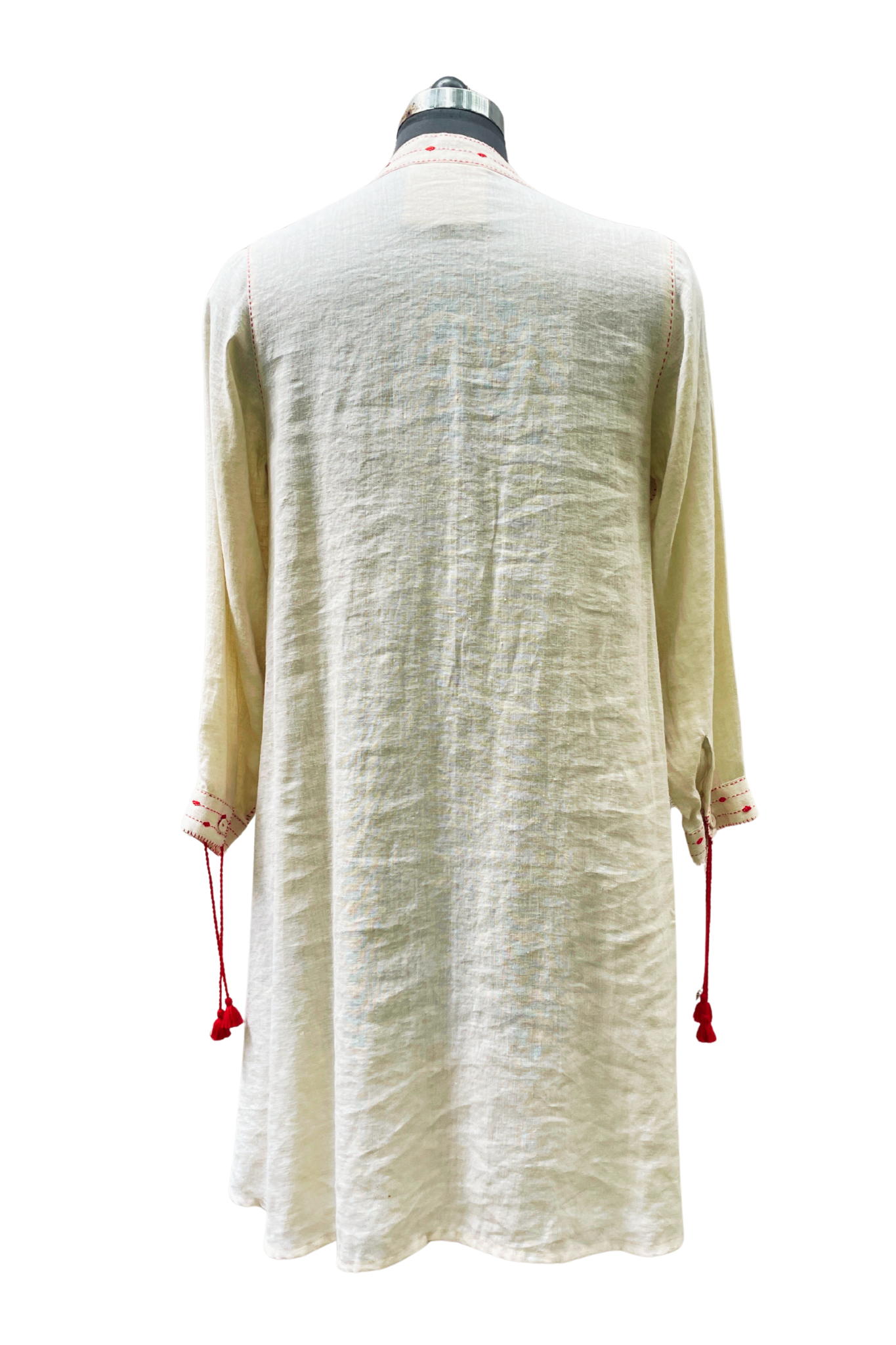 Tamara Tunic Teastain with Embroidery