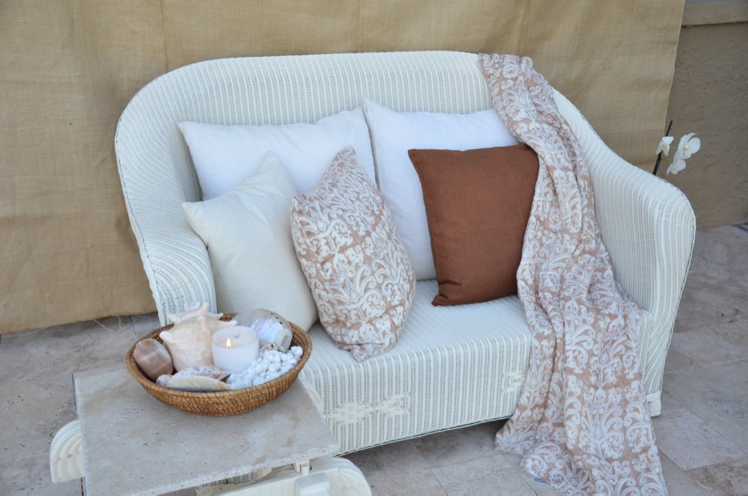 Topkapi Sheer Linen Throw