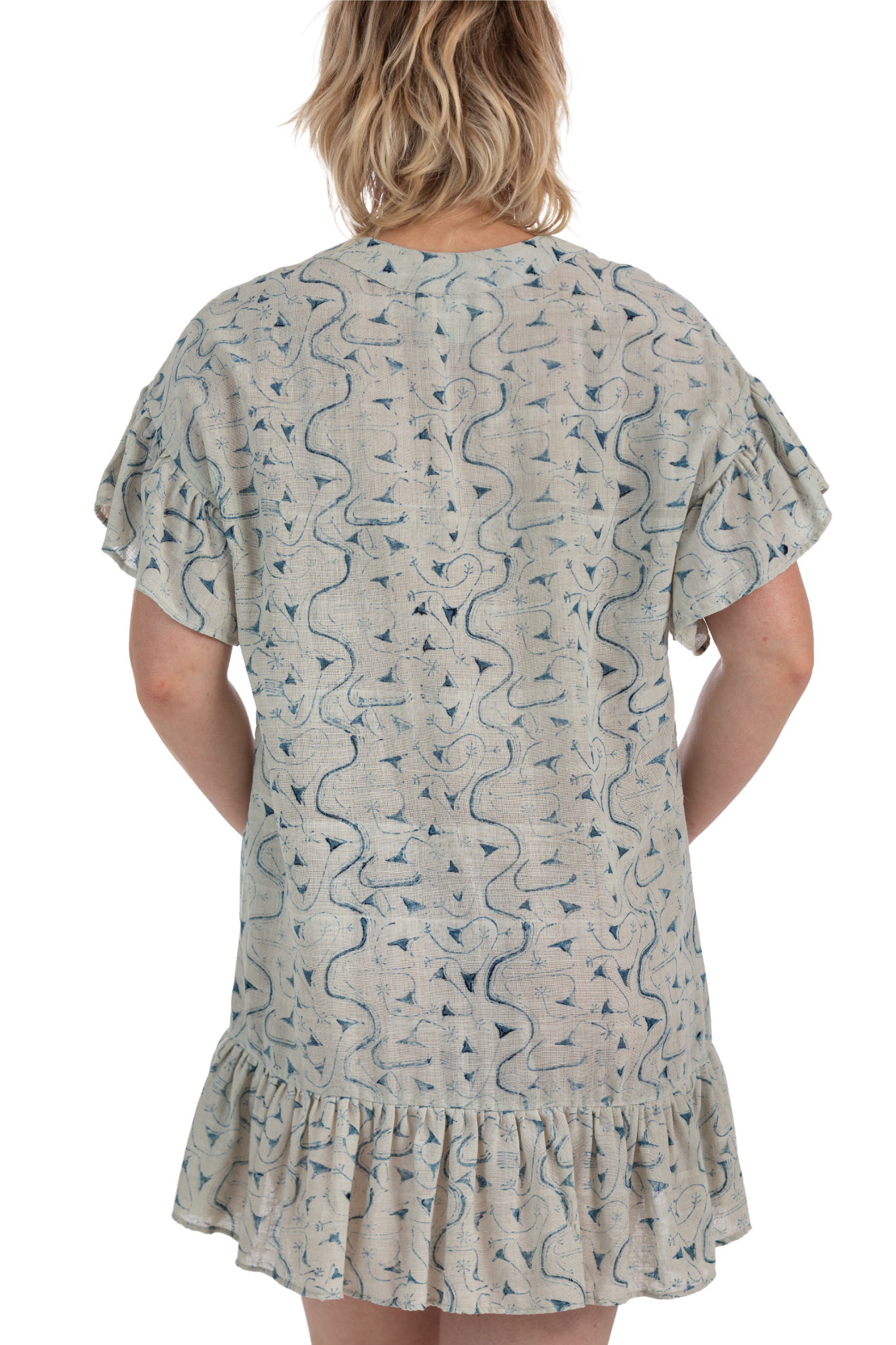 Adel Linen Summer Dress