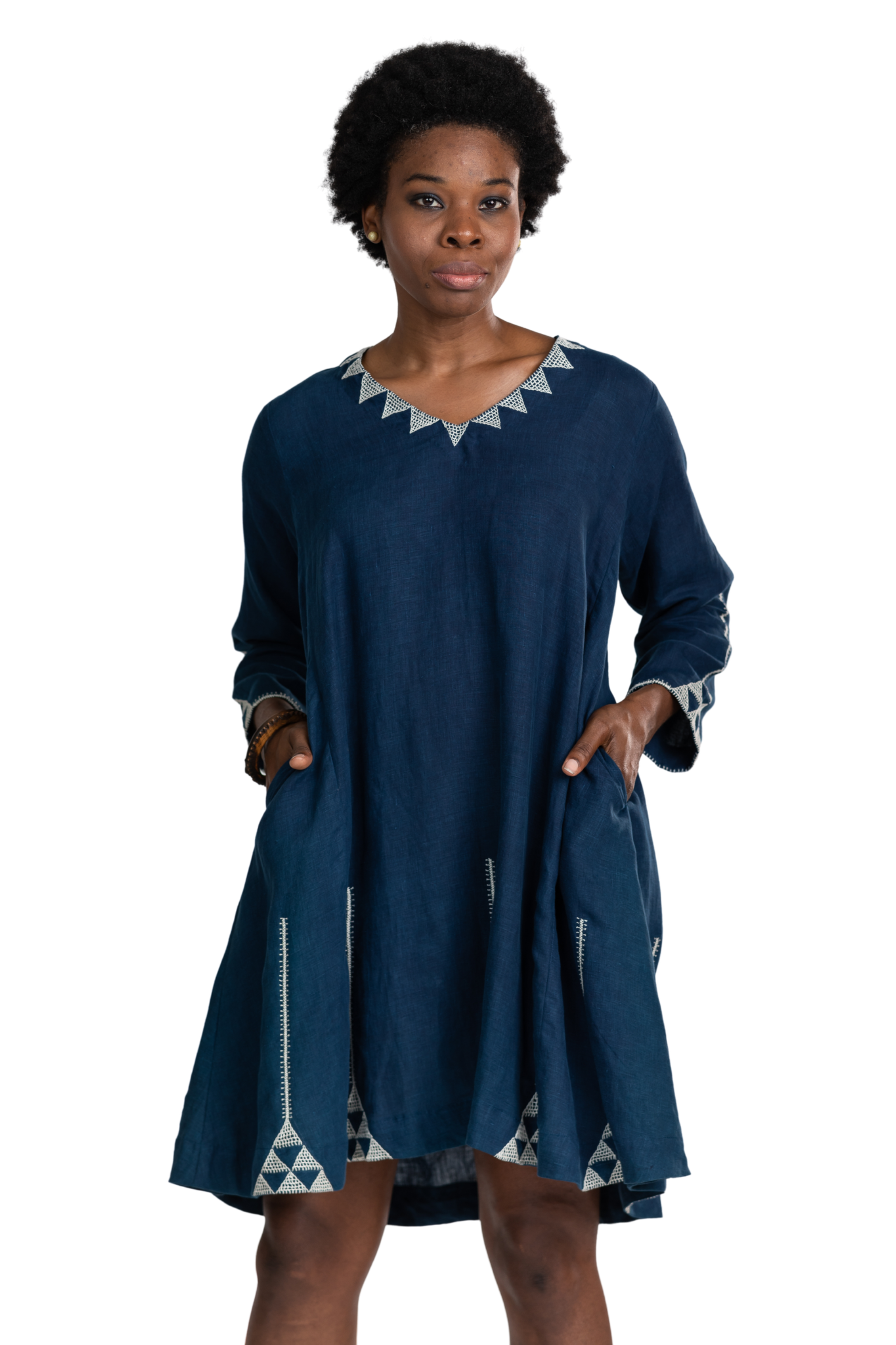 Anguri Linen Dress