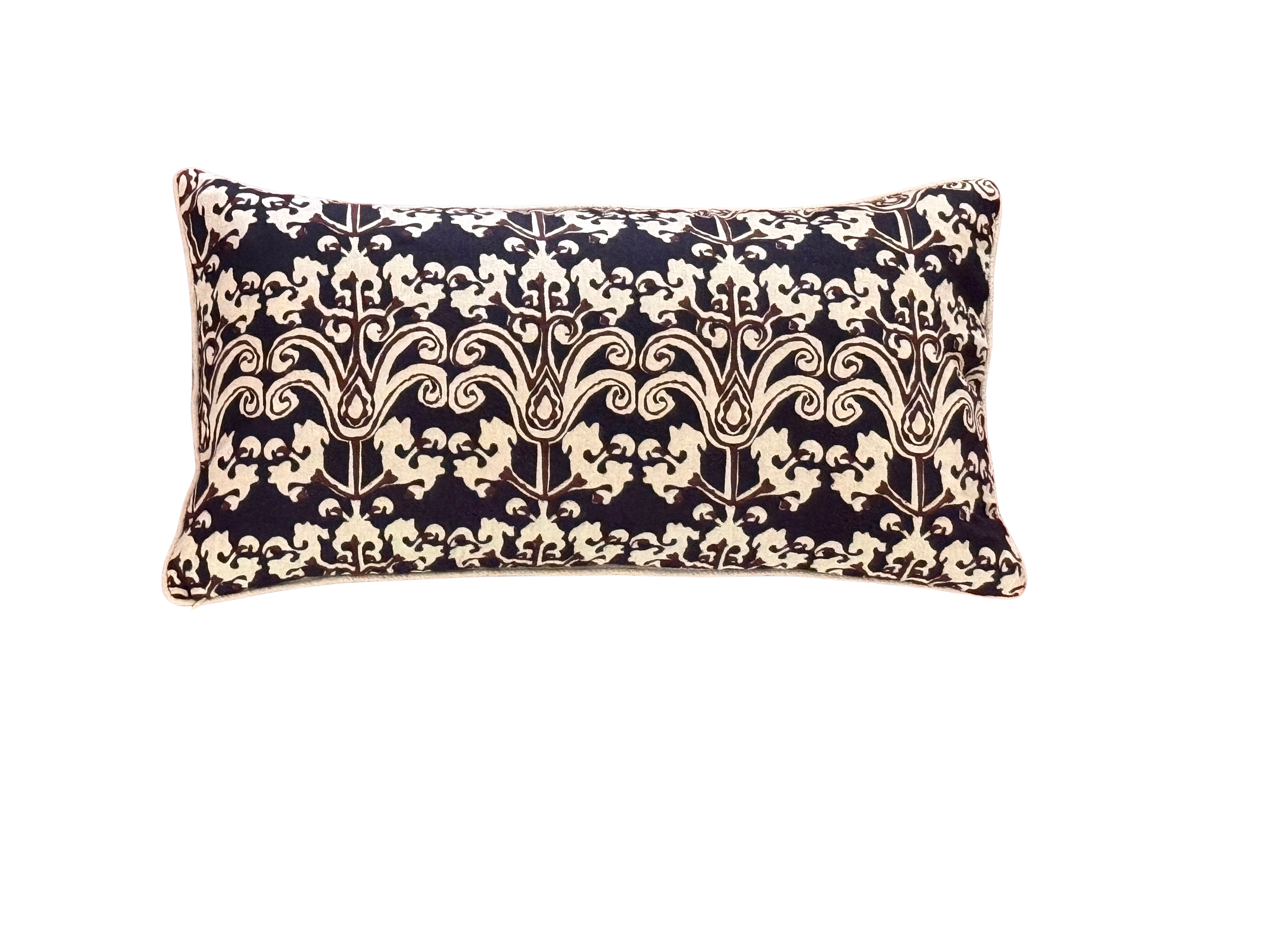 Topkapi Charcoal Cinnamon Pillow Cover