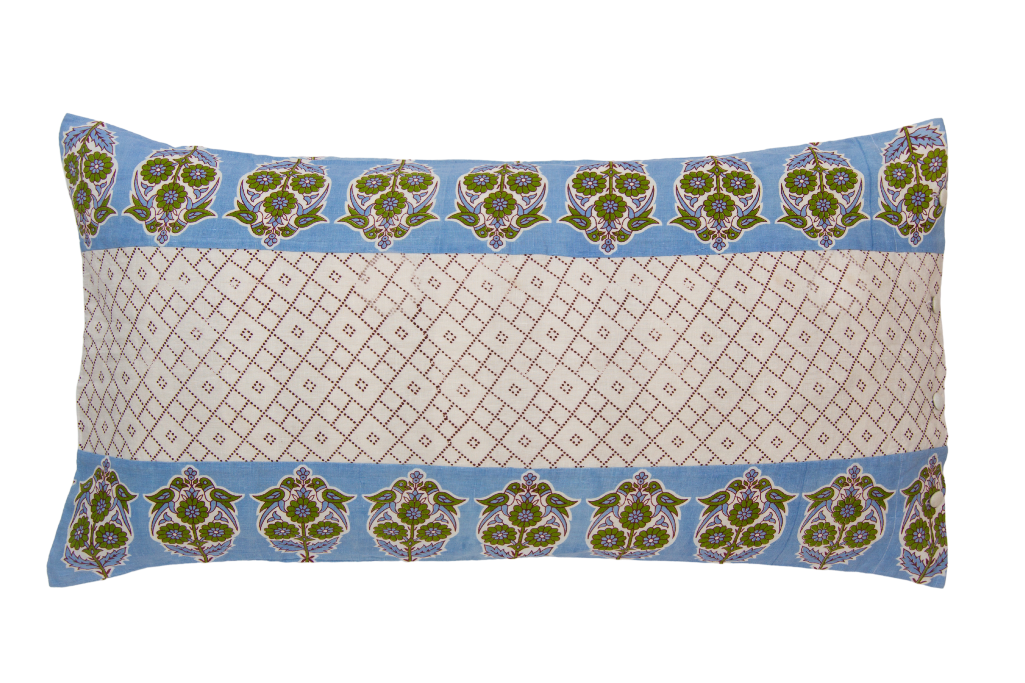 Parakeets Linen Pillow Shams