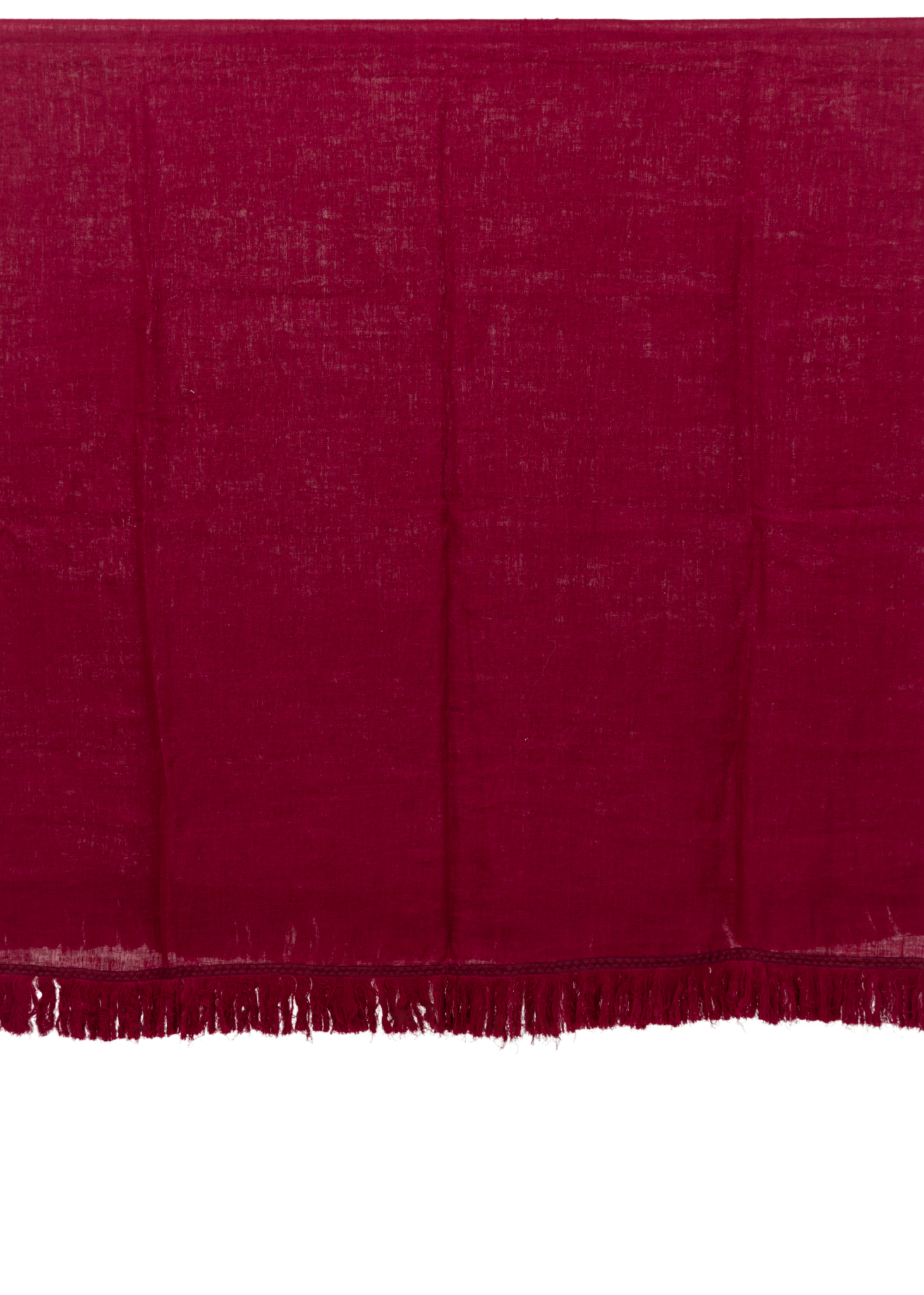 Cinnabar Sheer Linen Throw
