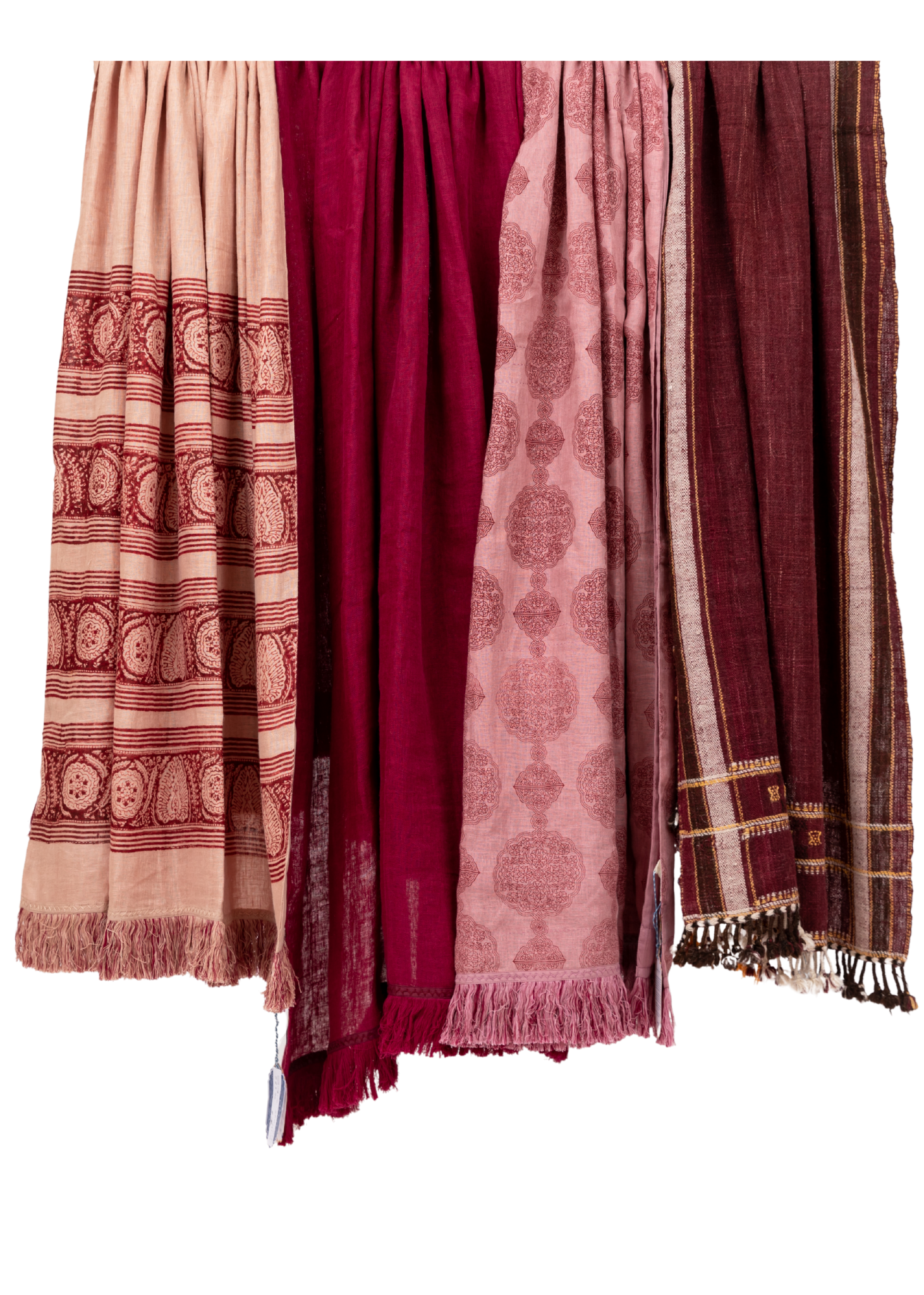 Kutch Plum Wool Throw