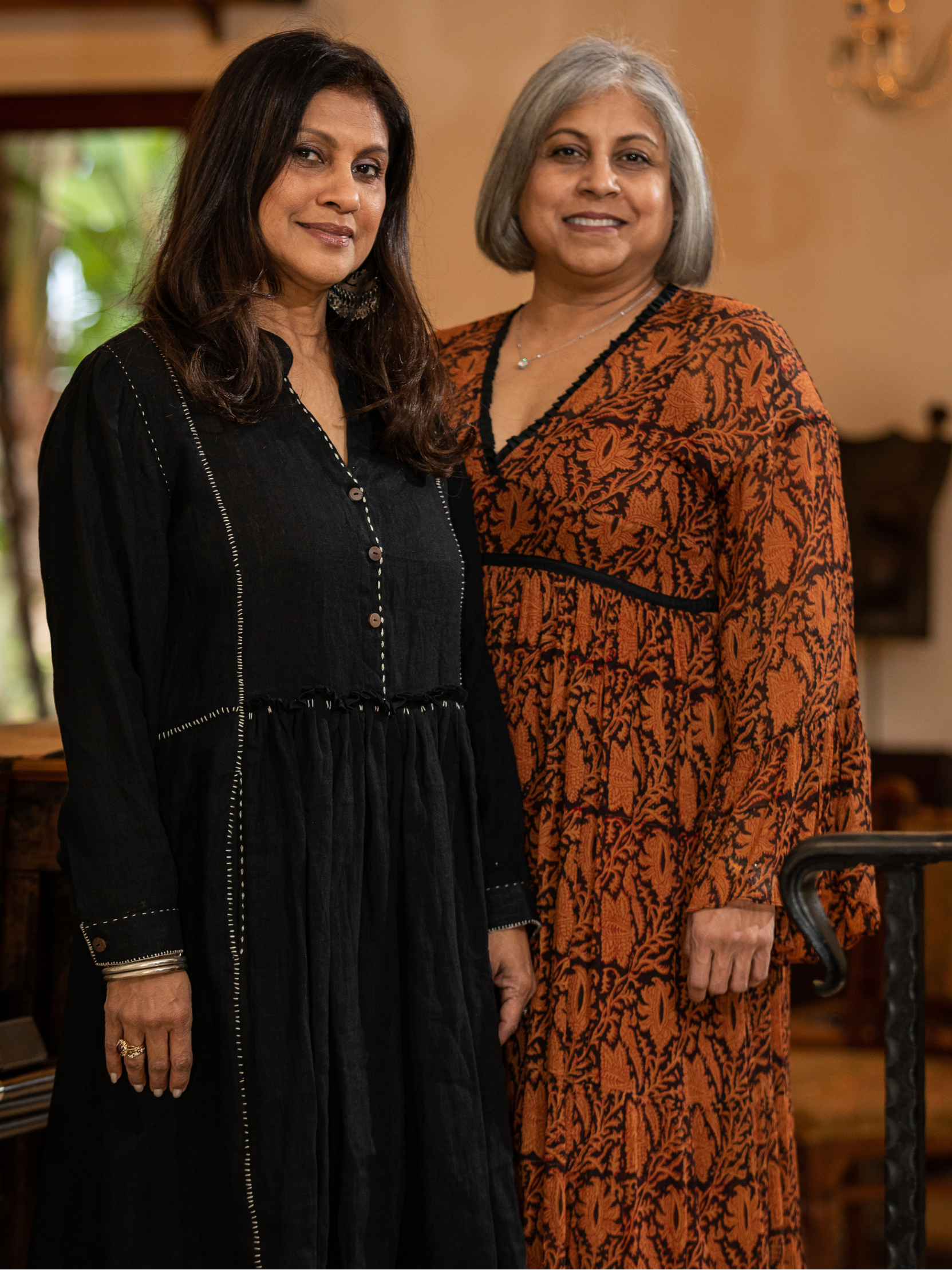Viji and Archi Reddy of Alamwar Textiles