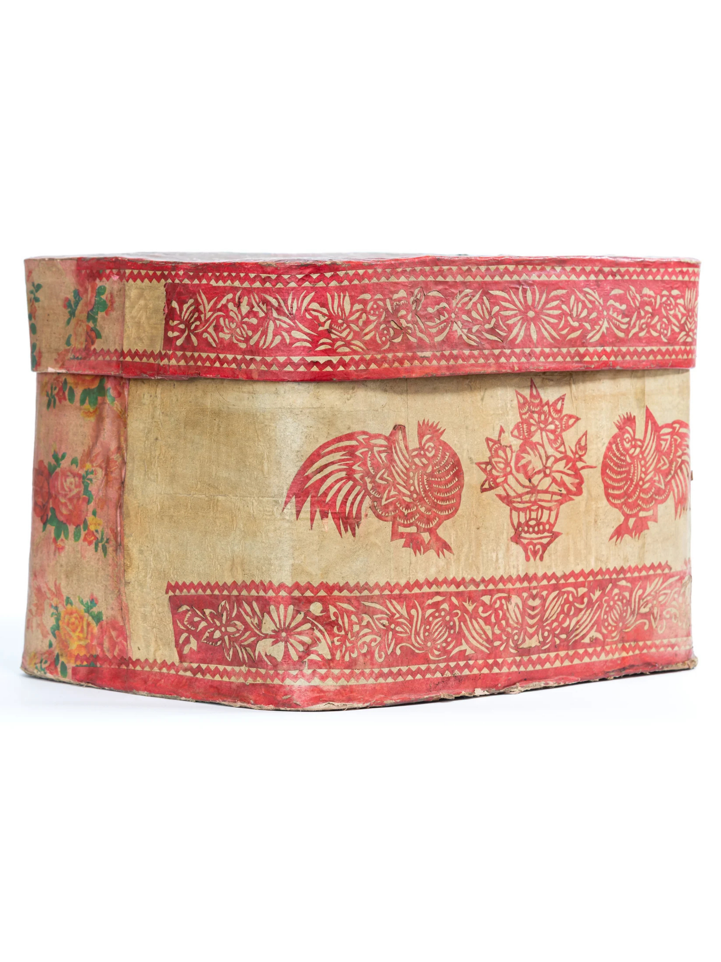 Vintage Chinese Hat Box 2