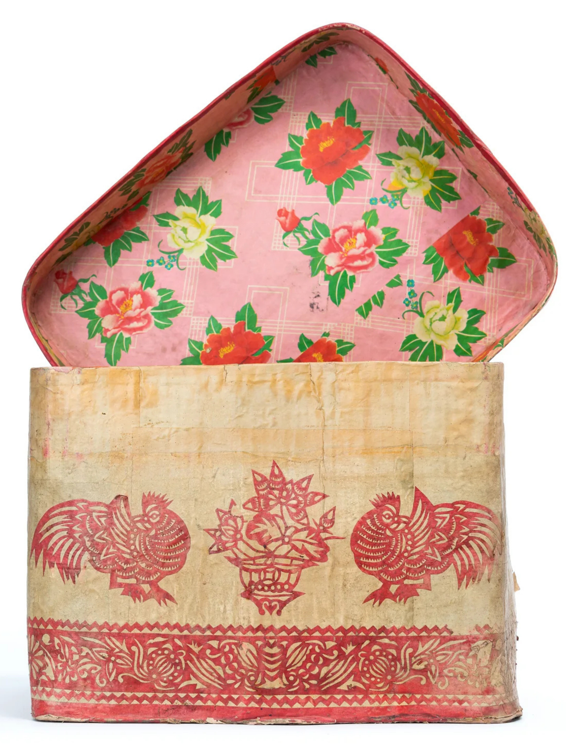 Vintage Chinese Hat Box 2