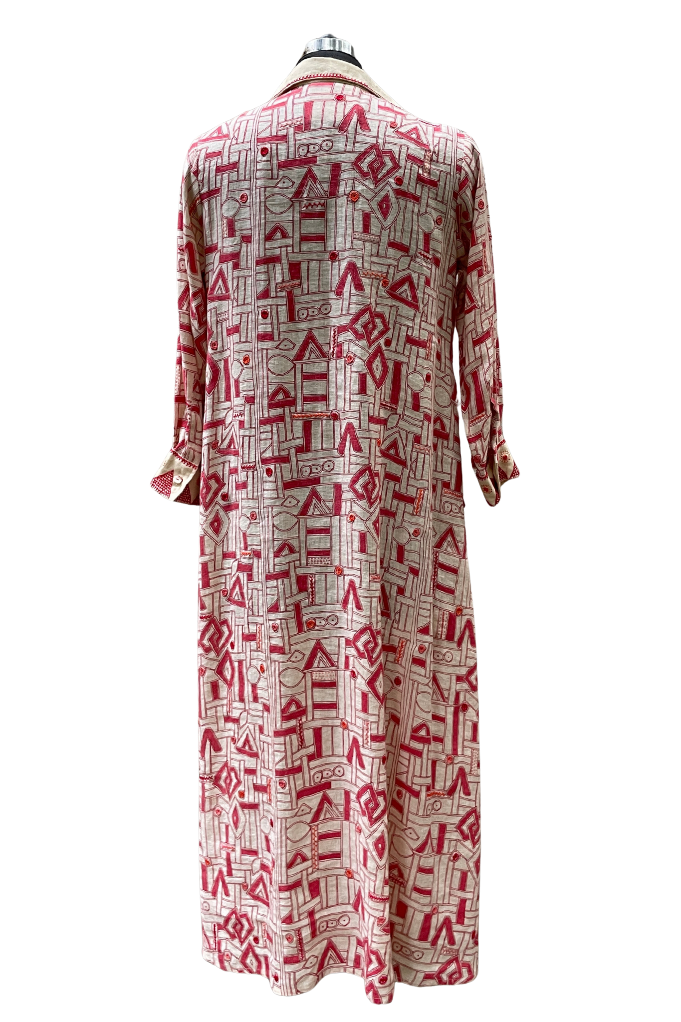 Zainab Kuba Tomato with Embroidery