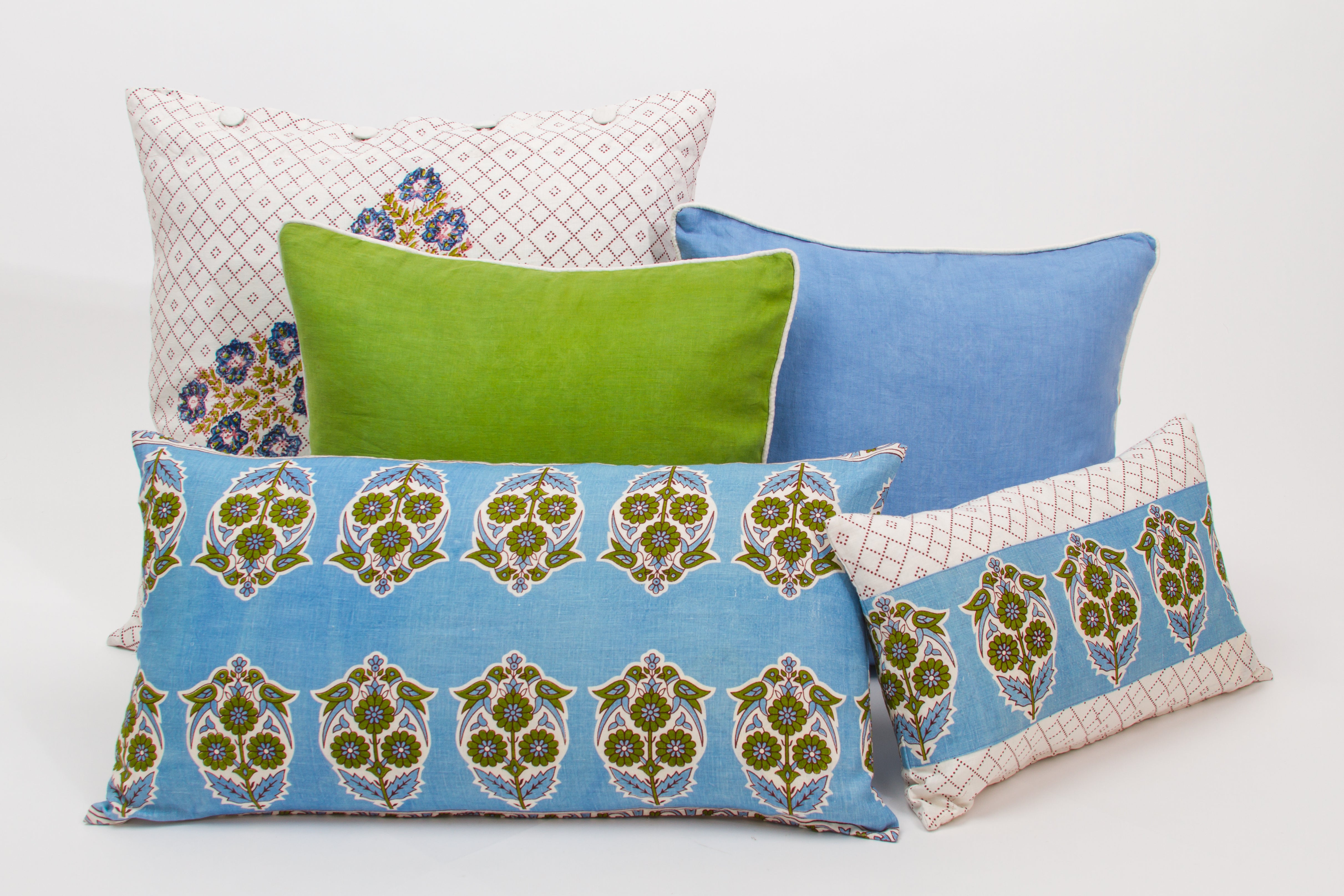 Sham Floral Lattice Euro