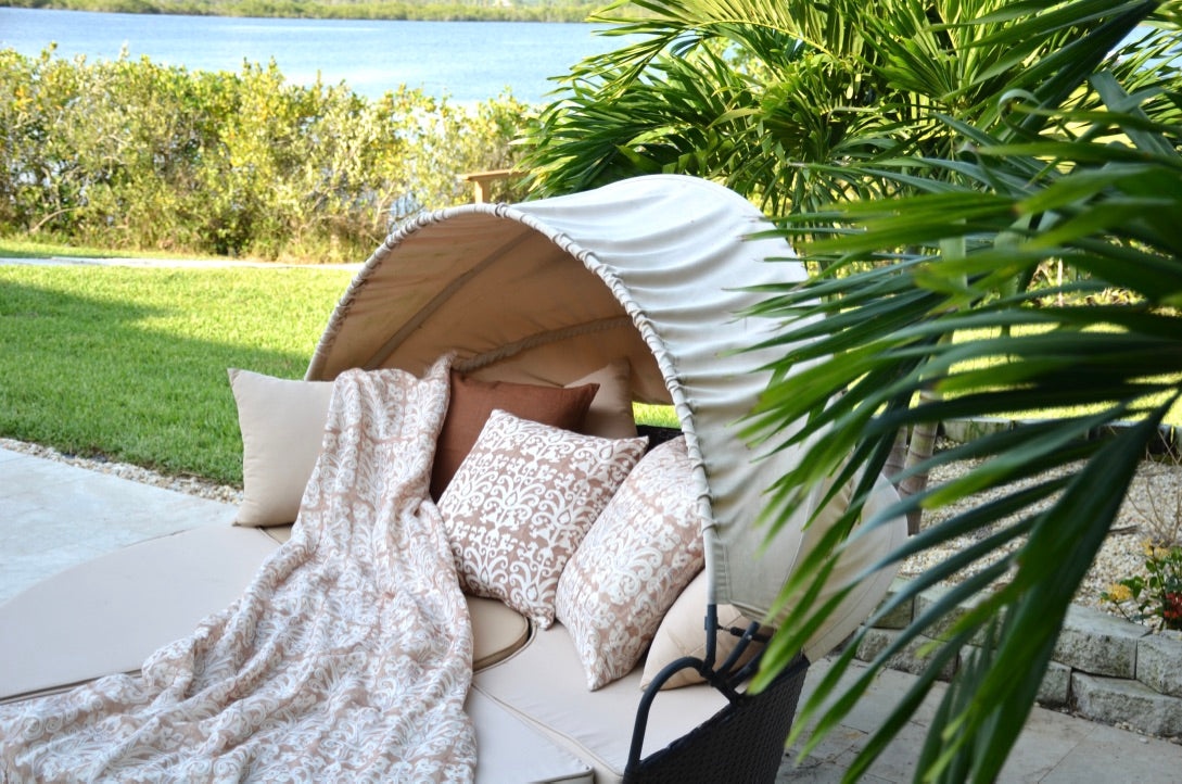 Topkapi Sheer Linen Throw